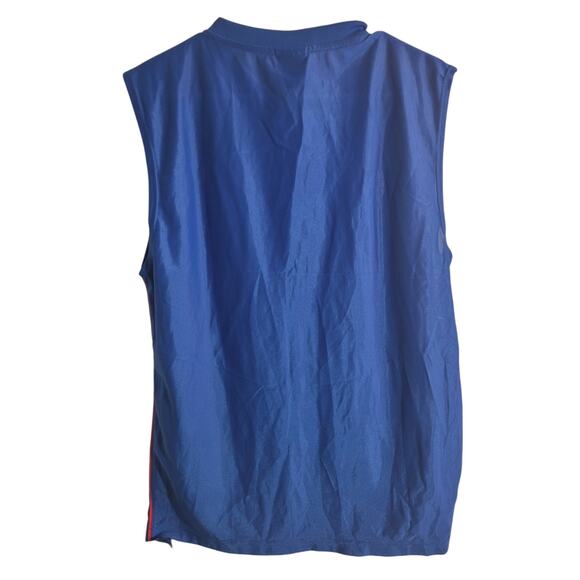 PRO EDGE Kansas Jayhawks V Neck Sleeveless Jersey Mens L NCAA College Fan Gear - Picture 4 of 7